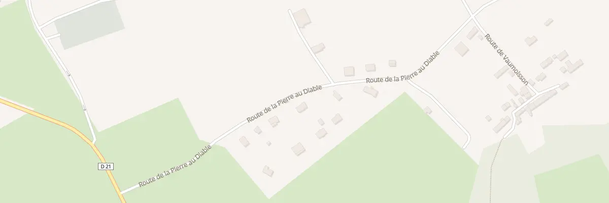 Plan du 290 Rte La Pierre au Diable Jullou à Jullouville