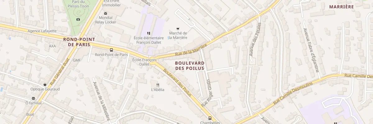 Plan du 12 Rue de la Marrière à Nantes