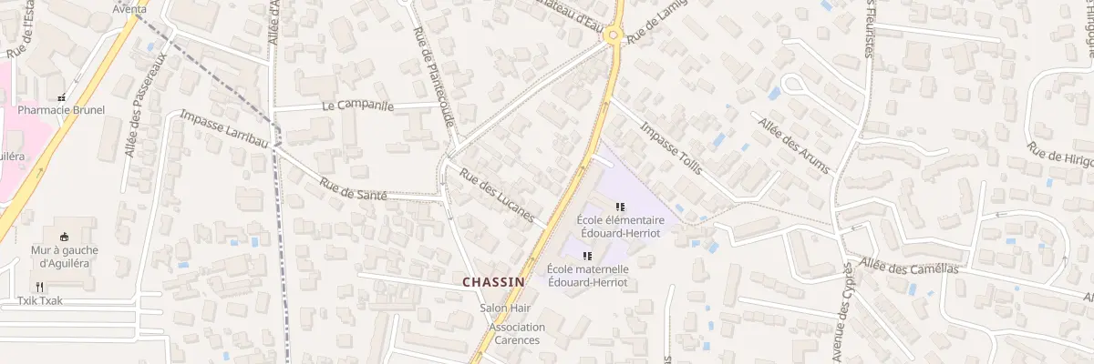 Plan du 59 Rue de Chassin à Anglet