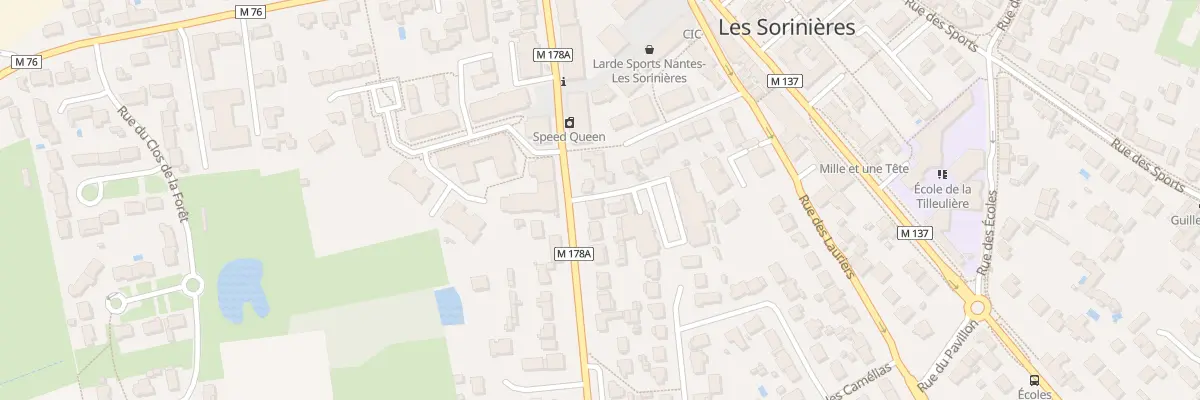 Plan du 19 Rue du Gal de Gaulle aux Sorinières