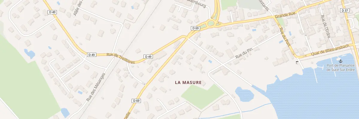 Plan du 63 Rte de la Chapelle à Sucé-sur-Erdre