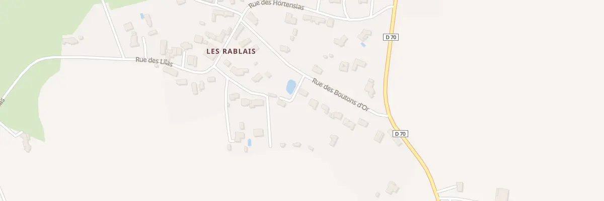 Plan du 13 Rue des Boutons d’Or à Saint-Hilaire-la-Forêt