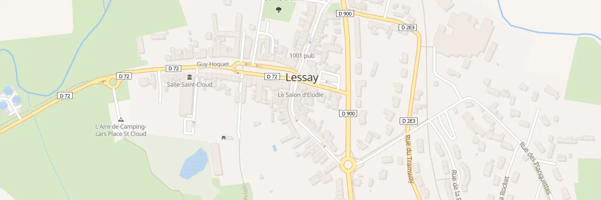 Plan du 21 Rue de la Sainte Croix à Lessay