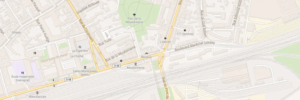 Plan du 142 Bd Ernest Dalby à Nantes