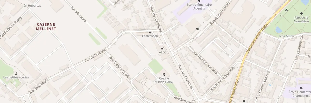 Plan du 29 Rue des Chalâtres à Nantes