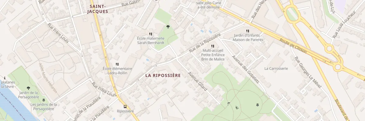 Plan du 41 Rue de la Ripossière à Nantes
