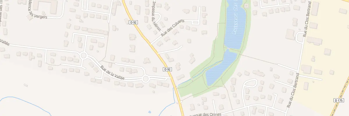 Plan du 30B Rue de Beaumanoir à Sens-de-Bretagne