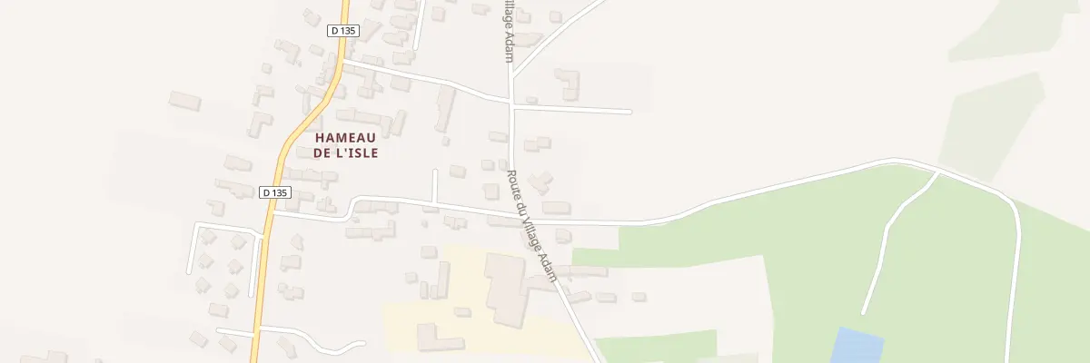 Plan du 26 Rte du Village Adam à Bricqueville-sur-Mer