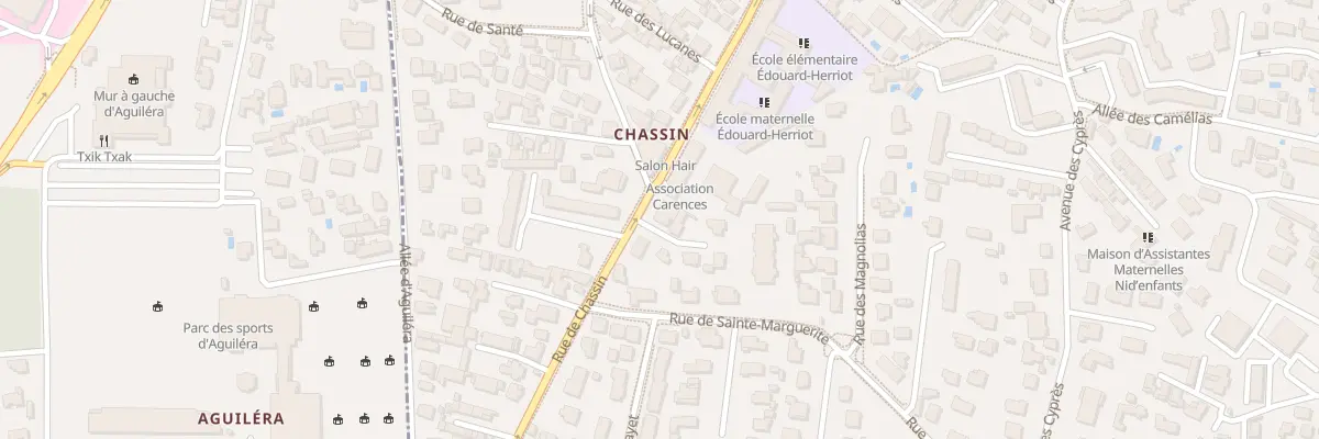 Plan du 26 Rue de Chassin à Anglet
