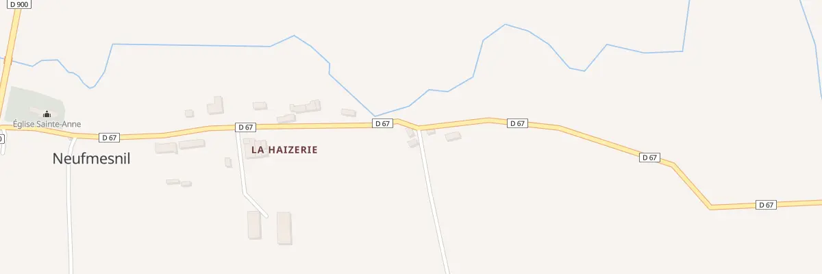 Plan du 2 Rue des Contes à Neufmesnil