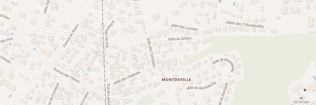 Plan du 3 All des Colombes à Anglet