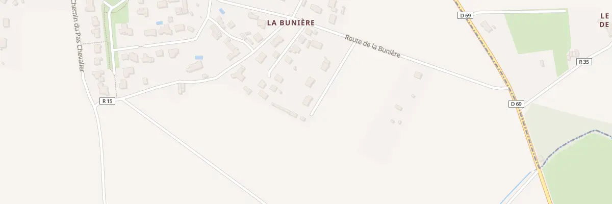 Plan du 418B Rte de la Buniére à Casson