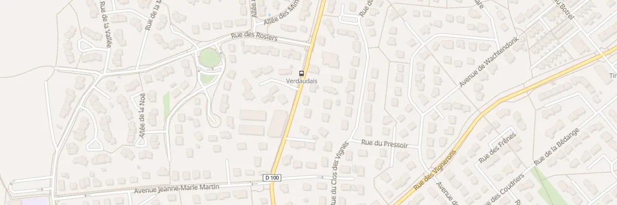 Plan du 18 Rue des Verdaudais à Acigné