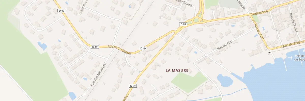 Plan du 81 Rue de Treillières à Sucé-sur-Erdre