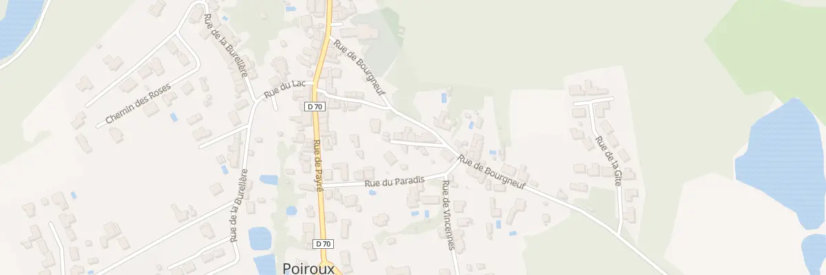 Plan du 18 Ven du Petit Bourgneuf à Poiroux