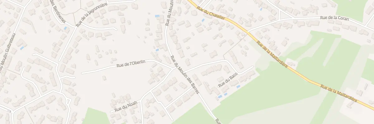 Plan du 23 Rue du Moulin des Barres à Rezé