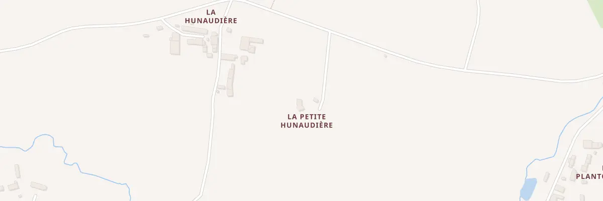 Plan du 5029 La Petite Hunaudière à Rimou