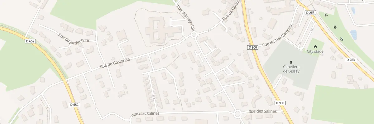 Plan du 9 Rue de Gaslonde à Lessay