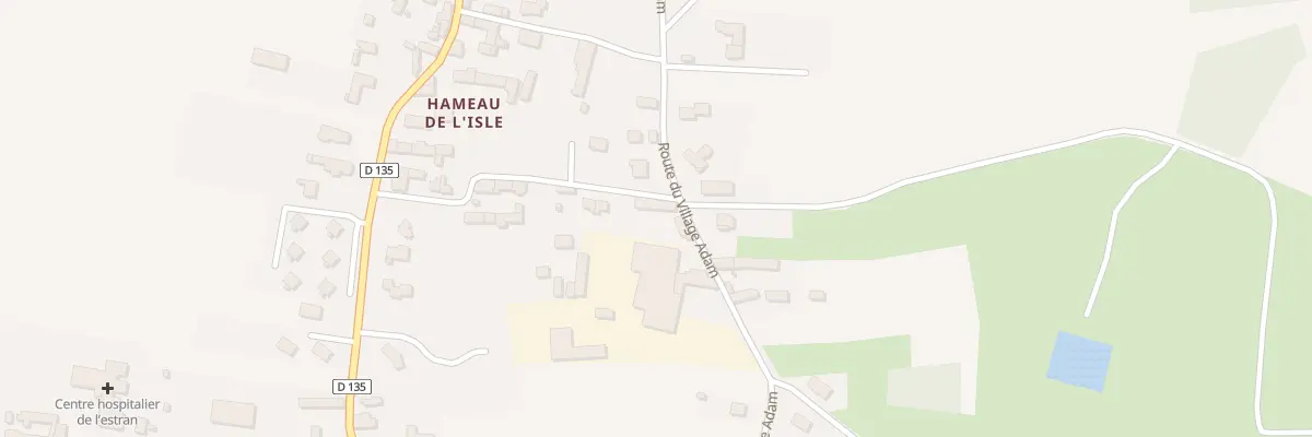 Plan du 15T Rte du Village Adam à Bricqueville-sur-Mer
