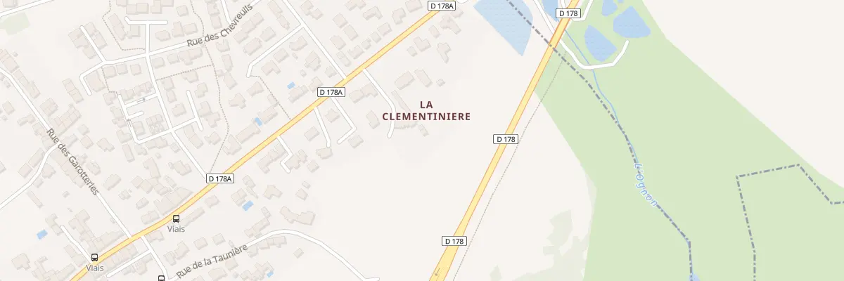 Plan du 320 Rue de la Clémentinière à Pont-Saint-Martin