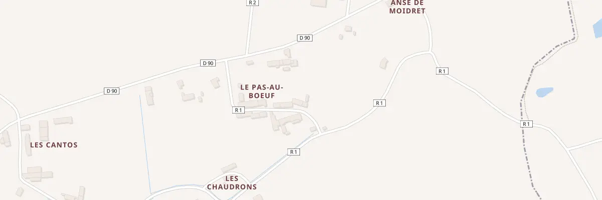 Plan du 5011 Le Pas au Boeuf à Saint-Georges-de-Gréhaigne
