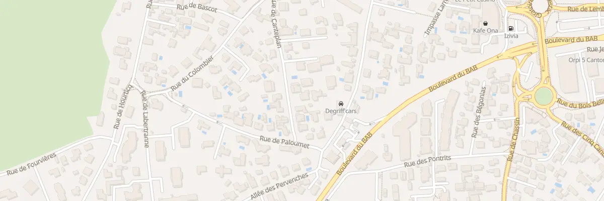 Plan du 10 Rue de Canteplan à Biarritz