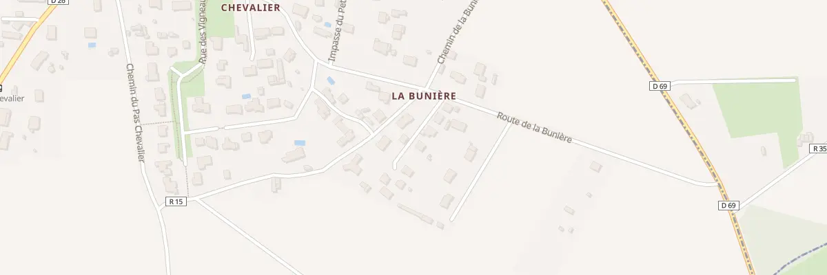 Plan du 91 Imp de la Lande à Casson