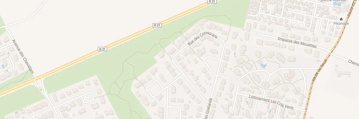 Plan du 14 Rue des cormorans à Saint-Vincent-sur-Jard