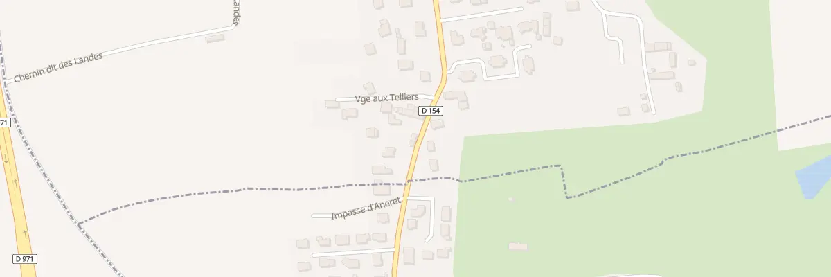 Plan du 20 Village aux Telliers à Anctoville-sur-Boscq