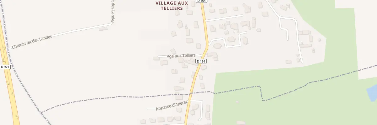 Plan du 22A Village aux Telliers à Anctoville-sur-Boscq