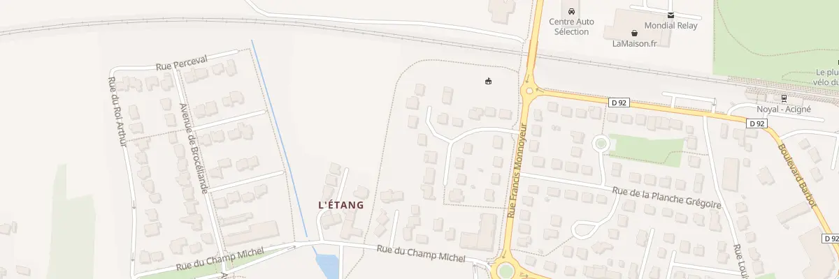 Plan du 15 Rue de la Croix de l’Etang à Noyal-sur-Vilaine