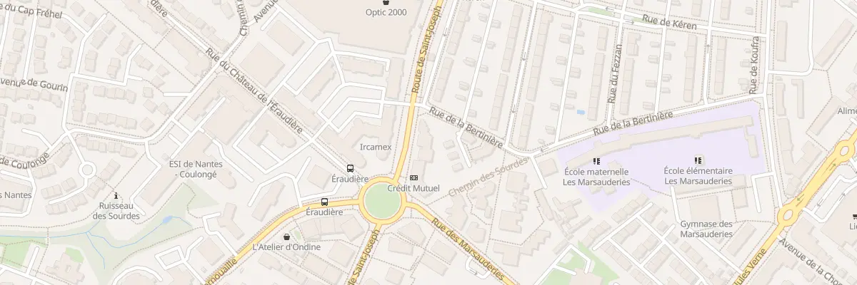 Plan du 174 Rte de Saint Joseph à Nantes