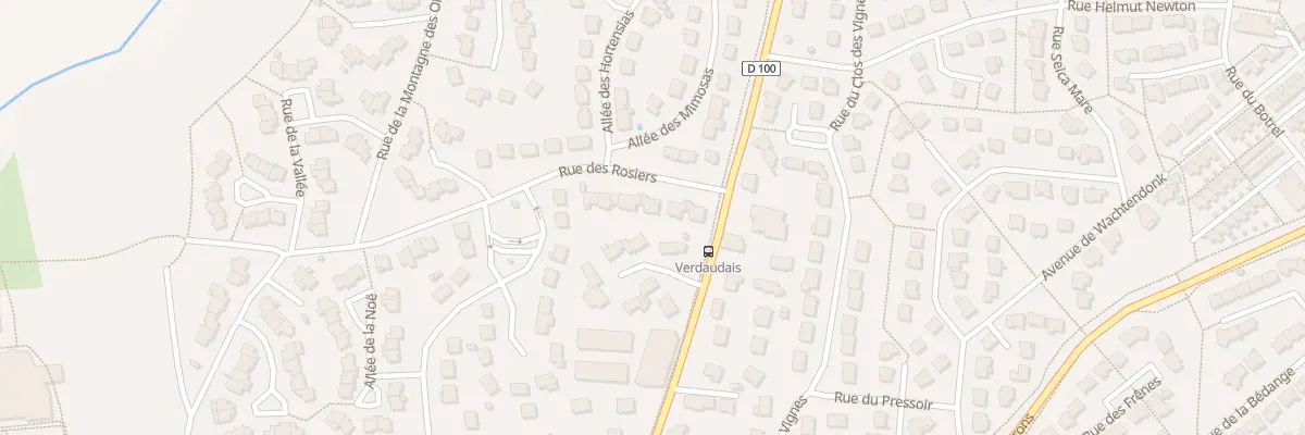 Plan du 5 Rue des Rosiers à Acigné