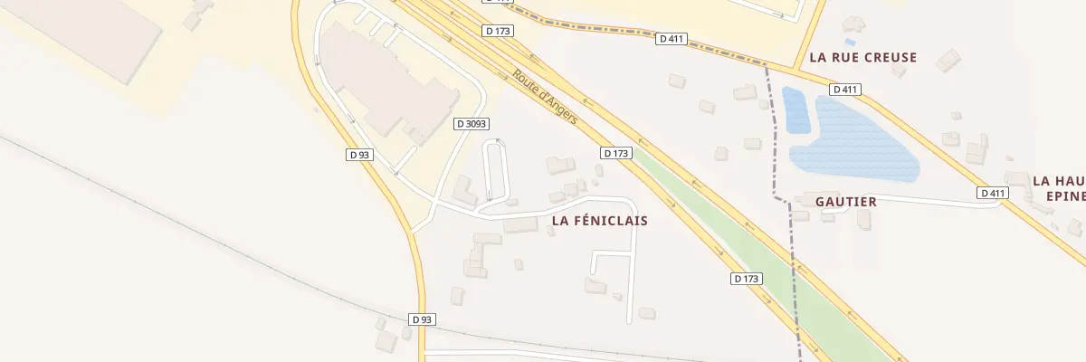 Plan du 5 La Féniclais à Brie