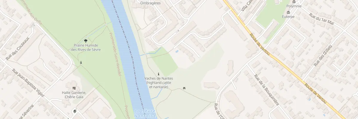 Plan du 29 Imp du Val de Sèvre à Nantes