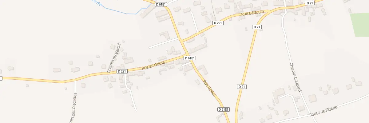 Plan du 3 Imp Godet à Champeaux