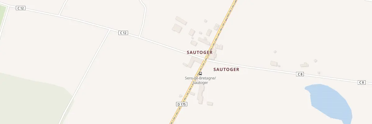 Plan du 5355 Sautoger à Sens-de-Bretagne