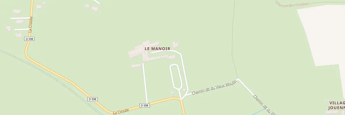 Plan du 1 Le Manoir à Anctoville-sur-Boscq