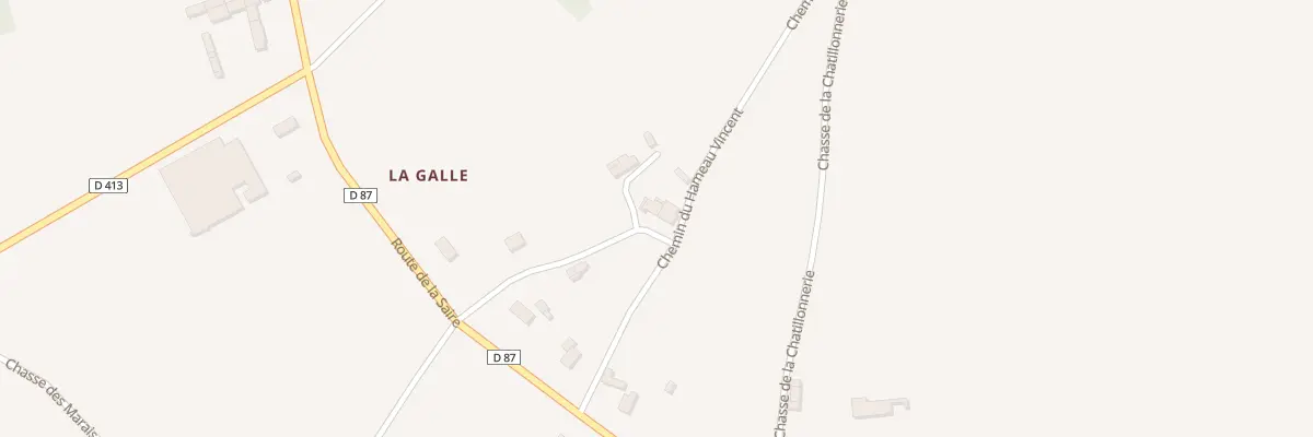 Plan du 16 Hameau Lagalle au Mesnil-au-Val