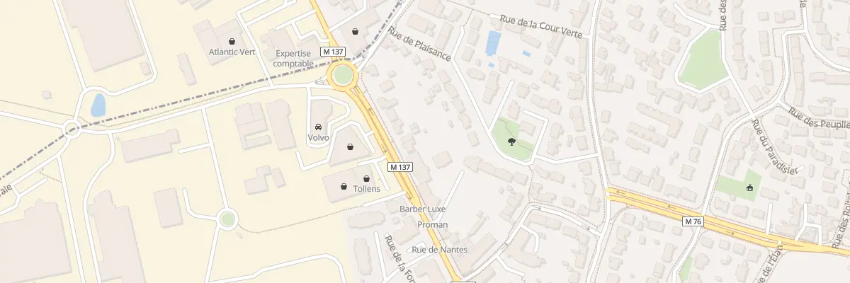 Plan du 17 Rue de Nantes aux Sorinières