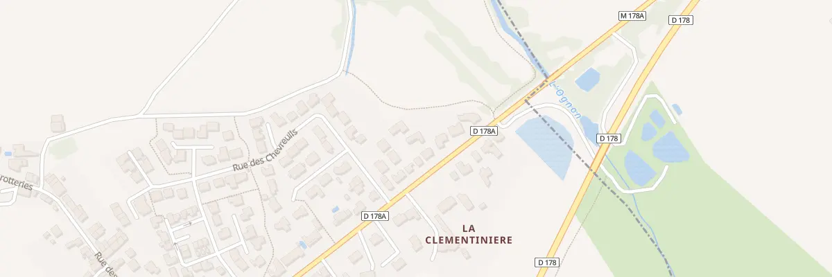 Plan du 373 Rue de la Clémentinière à Pont-Saint-Martin