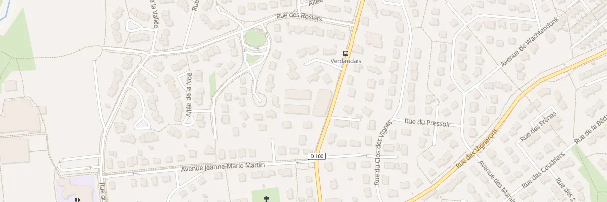 Plan du 19 Rue des Verdaudais à Acigné