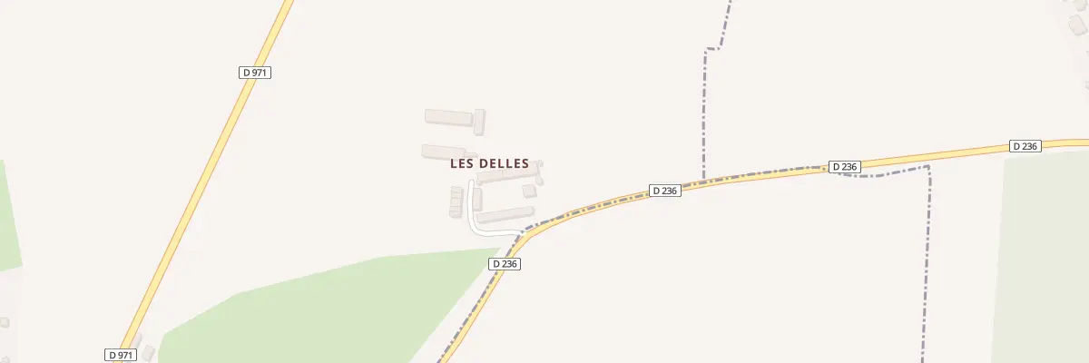 Plan du 5053 Les Delles à Bréville-sur-Mer