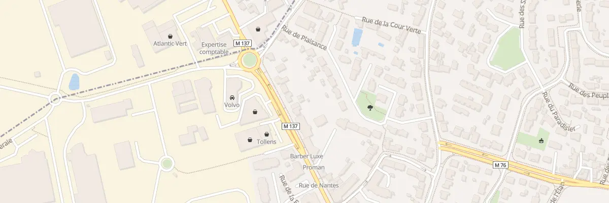 Plan du 15 Rue de Nantes aux Sorinières