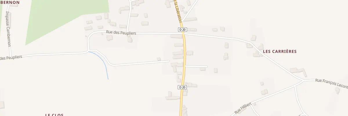Plan du 1591 Rue de la Liberation Annoville à Tourneville-sur-Mer