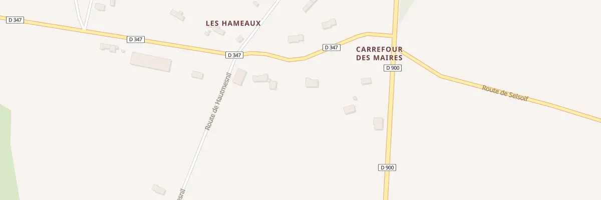 Plan du 3 Rte des Hameaux à Saint-Sauveur-le-Vicomte