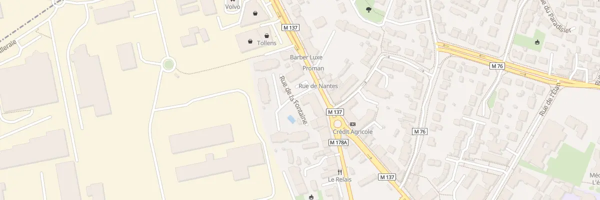 Plan du 18B Rue de Nantes aux Sorinières