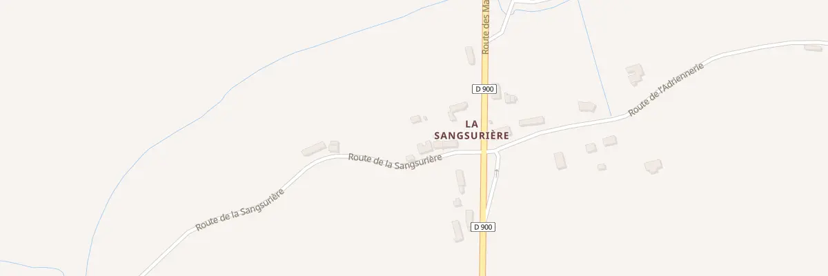 Plan du 10 Rte de la Sangsurière à Doville