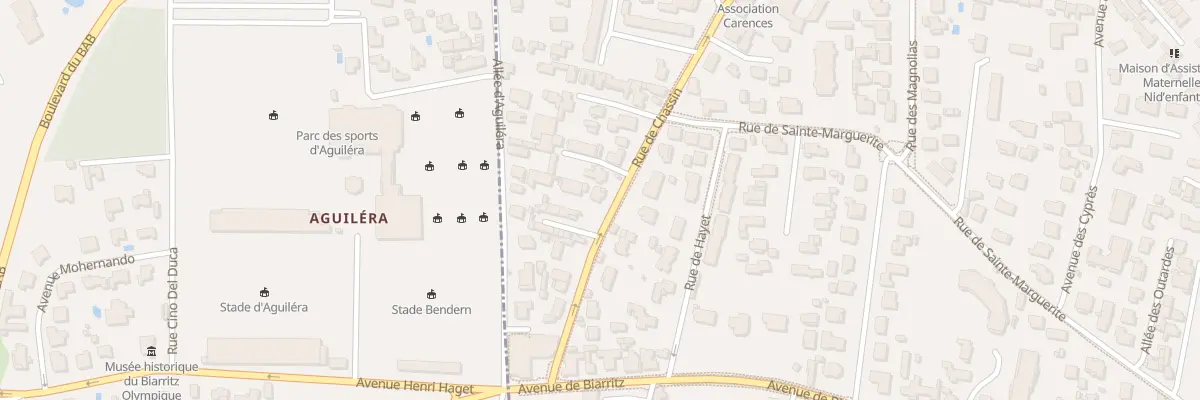 Plan du 17 Rue de Chassin à Anglet