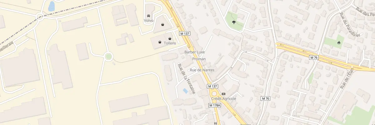 Plan du 2 Rue de la Fontaine aux Sorinières
